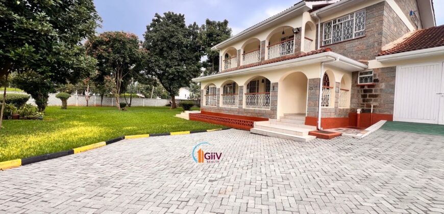 Loresho;Beautiful 5 Bedroom standalone house 