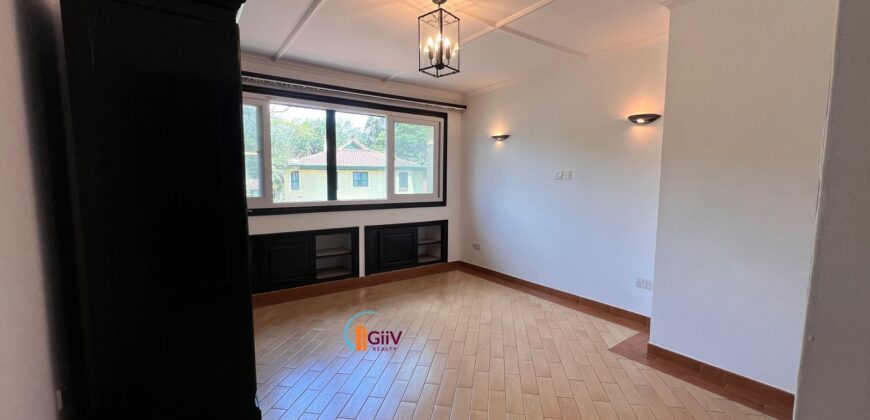 Brookside Westlands; 3 Bedroom villa.