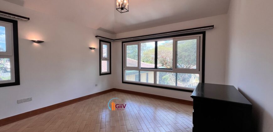 Brookside Westlands; 3 Bedroom villa.