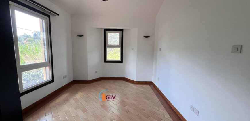 Brookside Westlands; 3 Bedroom villa.