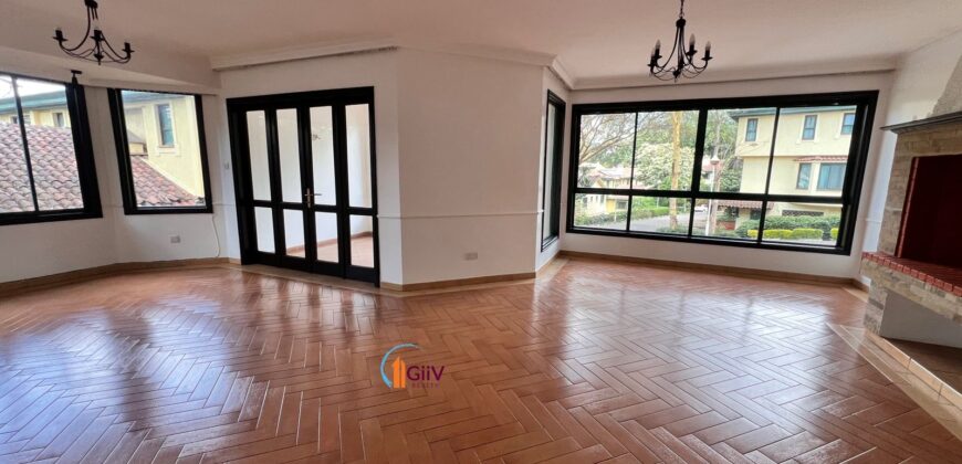 Brookside Westlands; 3 Bedroom villa.