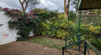 KILELESHWA; 4 Bedroom Townhouse with a private Garden