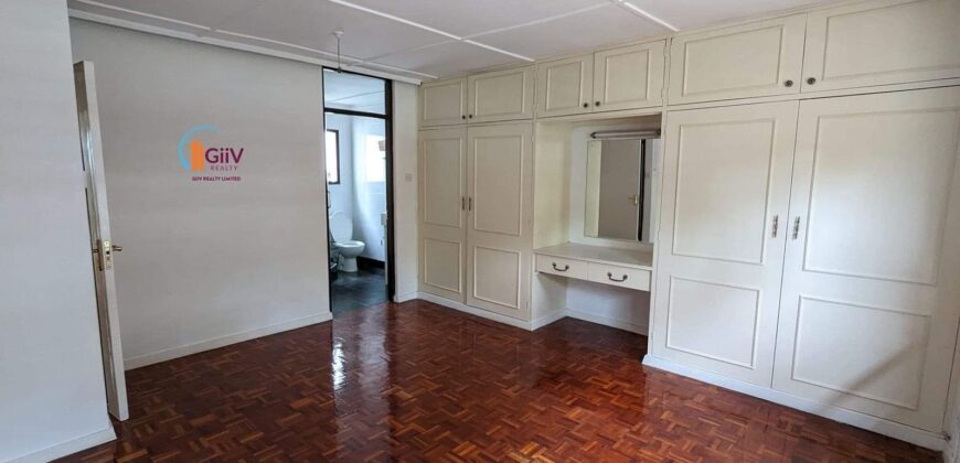 KILELESHWA; 4 Bedroom Townhouse with a private Garden