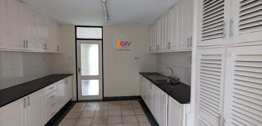 KILELESHWA; 4 Bedroom Townhouse with a private Garden