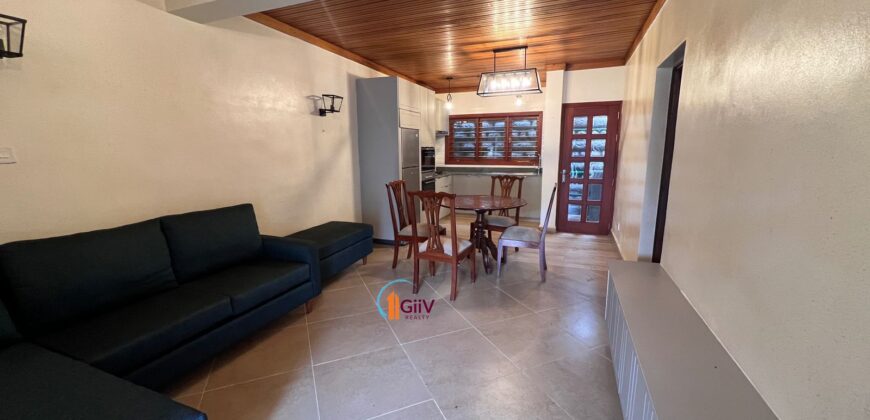 KYUNA; 2 Bedroom furnished cottage with a private outdoor space.