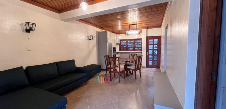 KYUNA; 2 Bedroom furnished cottage with a private outdoor space.