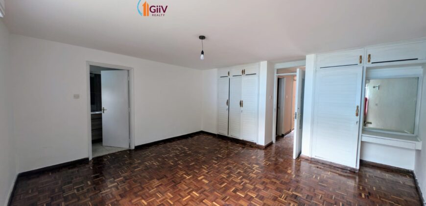 STATE HOUSE ROAD(ARBORETUM); 3 Bedroom unfurnished duplex garden Apartment.