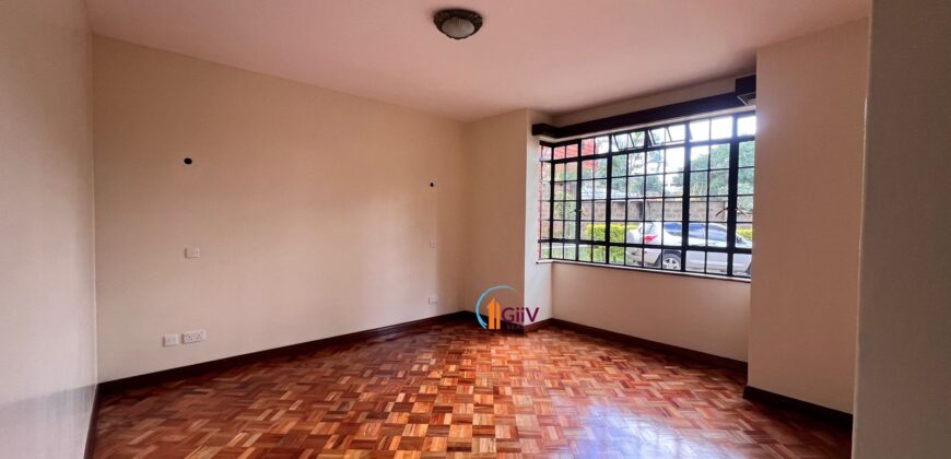 WESTLANDS; 4 Bedroom split level Apartment with a Tv room 